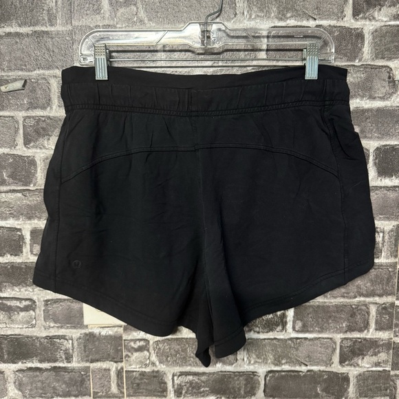 Lululemon Inner Glow Short 3" Modal Black stretch pockets - Picture 6 of 9